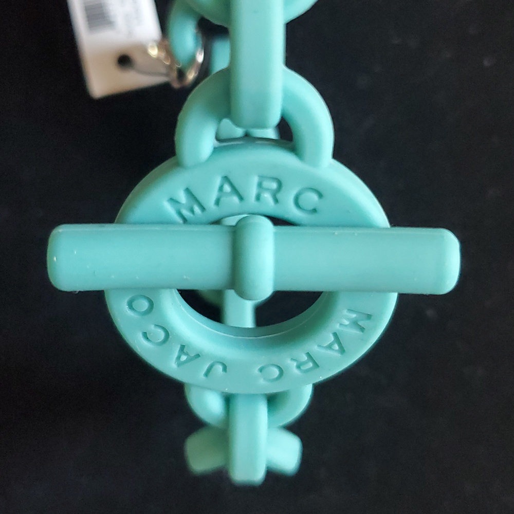Marc By Marc Jacobs Silicone Bracelet/Aqua Lagoon - Picture 9 of 10